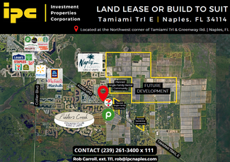 Naples, FL Commercial Land - Greenway - Tamiami Trail East