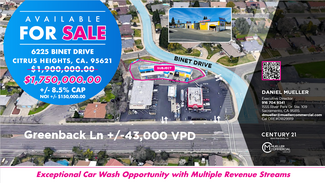 Citrus Heights, CA Car Washes - 6225 Binet Dr