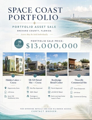 Space Coast Development Portfolio Space Coast Development Portfolio