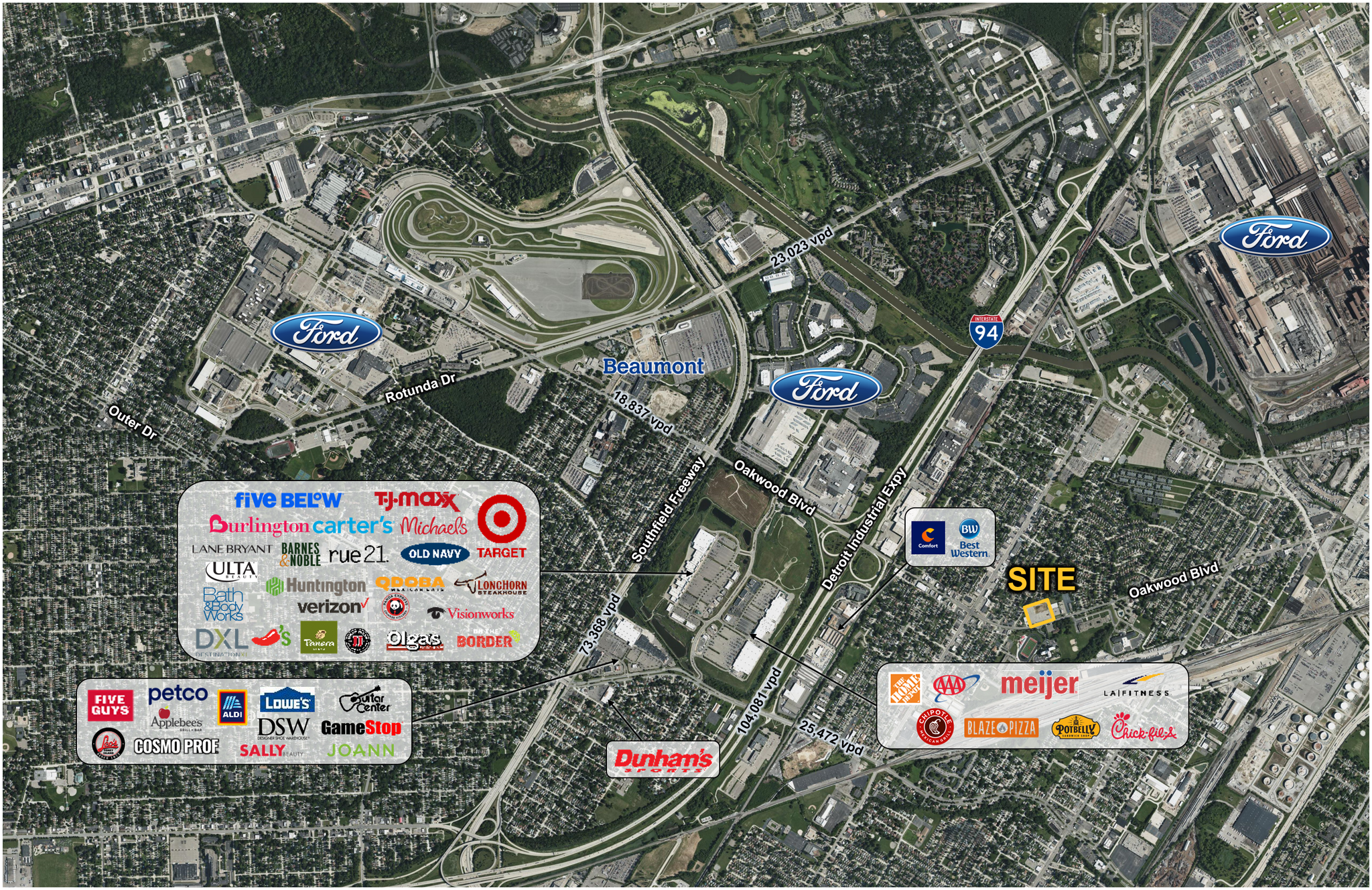3600 Oakwood Blvd, Melvindale, MI for Rent
