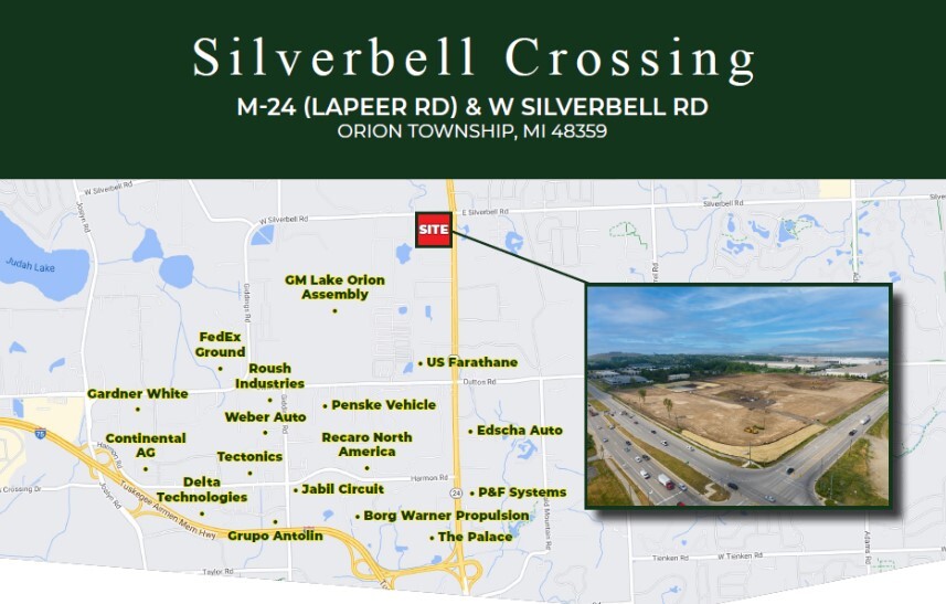 M-24 & Silverbell, Orion Township, MI for Rent