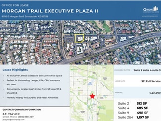 Scottsdale, AZ Office - 8010 E Morgan Trl