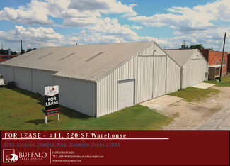 Houston, TX Industrial - 2301 Eleanor Tinsley Way Houston, TX Industrial - 2301 Eleanor Tinsley Way