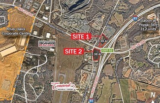 Concord, NC Commercial Land - Poplar Tent Rd. And Goodman Rd