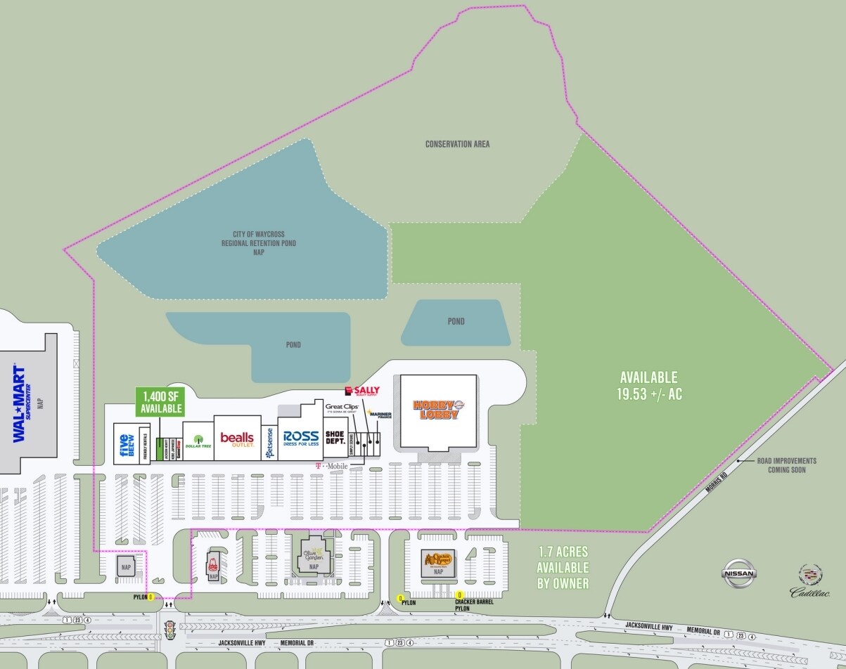 1826 Memorial Dr, Waycross, GA for Sale