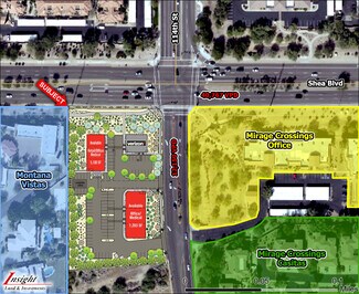 Scottsdale, AZ Commercial Land - Shea Blvd & 114th St