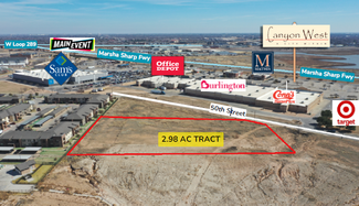 Lubbock, TX Commercial Land - 6050 50th St