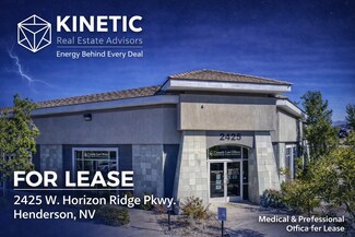 Henderson, NV Office - 2425 W Horizon Ridge Pky