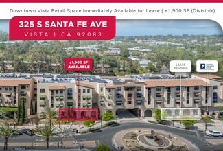 Vista, CA Retail - 325 S Santa Fe Ave