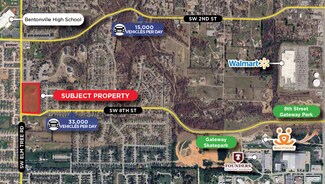 Bentonville, AR Commercial Land - Elm Tree & SW 8th St