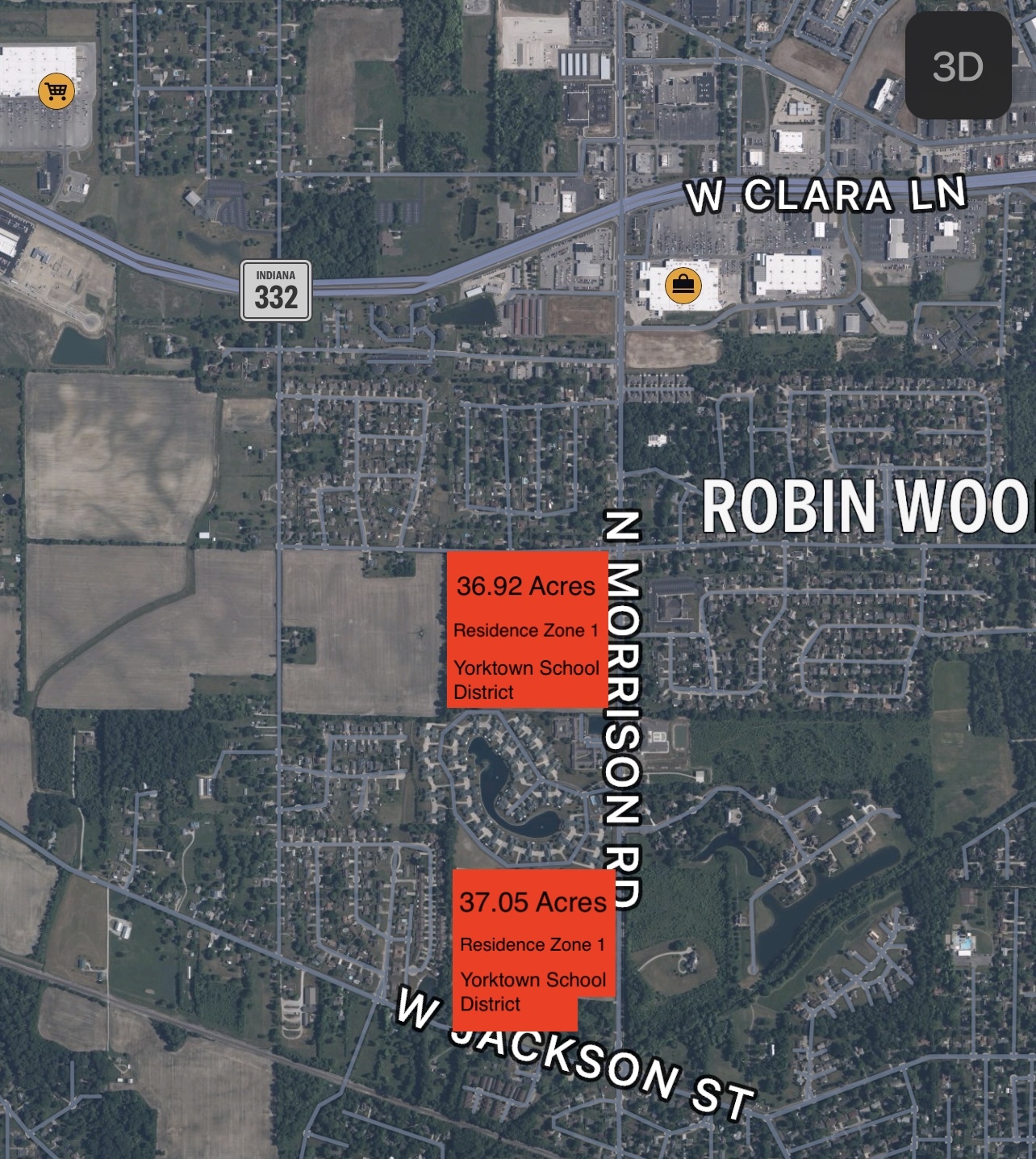 LAND W PETTY Rd, Muncie, IN for Sale