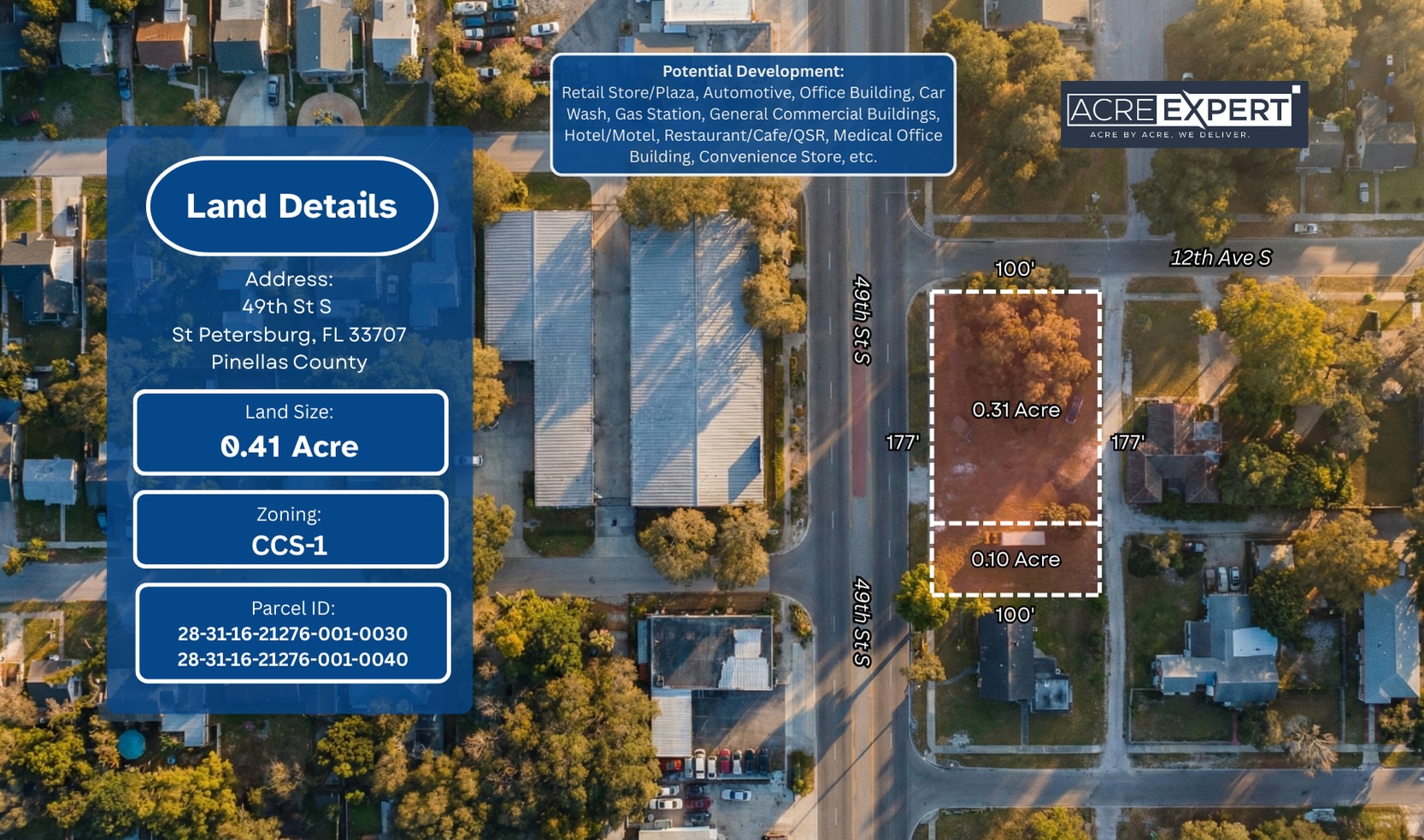 49th St S, Saint Petersburg, FL for Sale