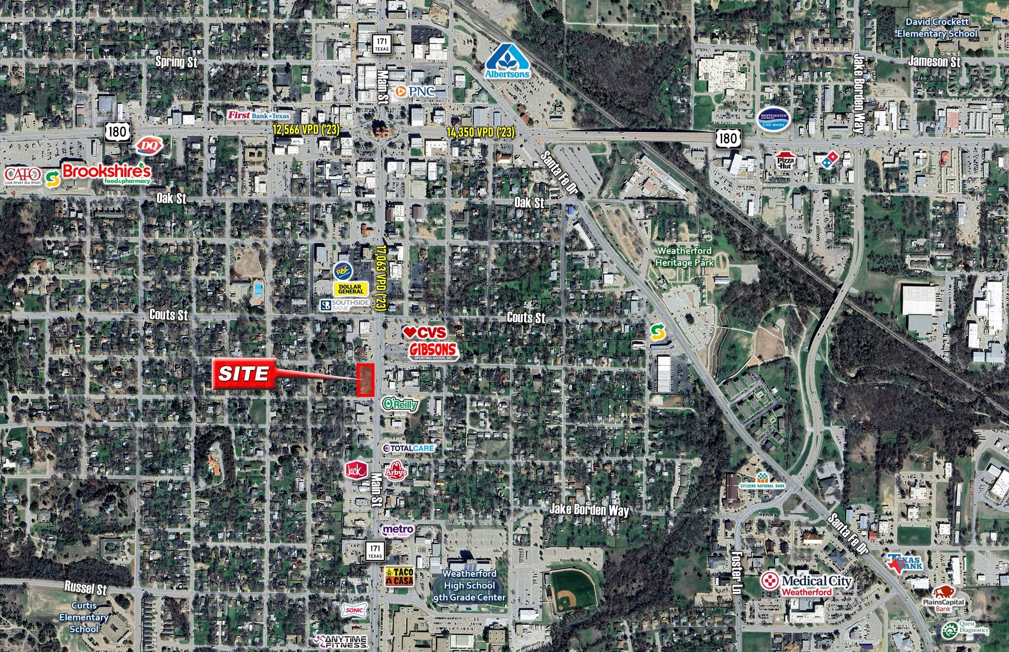 500-502 S Main St, Weatherford, TX for Sale
