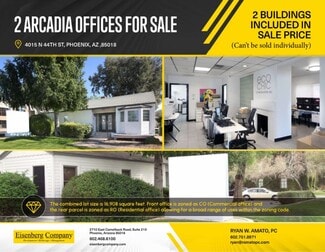 Phoenix, AZ Office/Residential - 4415 E Piccadilly Rd