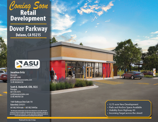 Delano, CA Retail - Dover Parkway