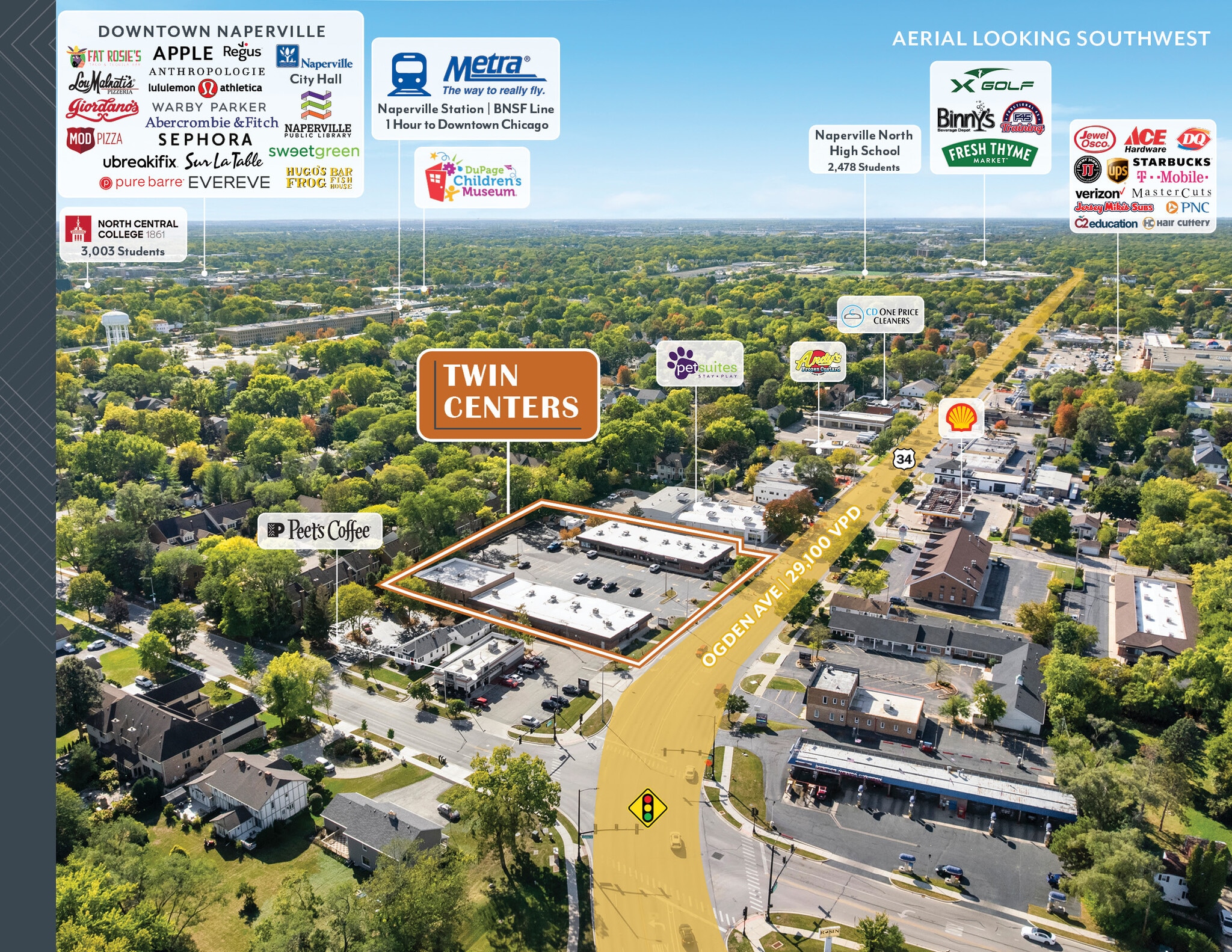 610-624 E Ogden Ave, Naperville, IL for Sale