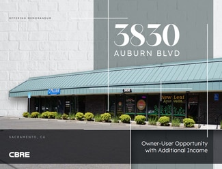 Sacramento, CA Office - 3830 Auburn Blvd Sacramento, CA Office - 3830 Auburn Blvd
