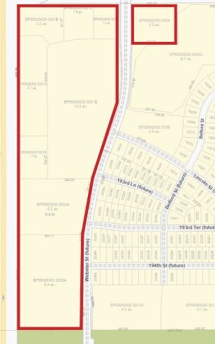 Spring Hill, KS Commercial Land - SEC of 191st St and 69 Hwy