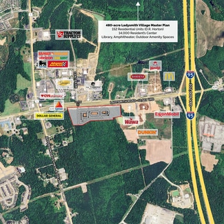 Ruther Glen, VA Commercial Land - Ladysmith Road