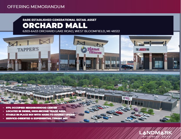 6303-6433 Orchard Lake Rd, West Bloomfield, MI for Sale