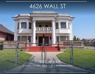 Los Angeles, CA Apartments - 4626 Wall St Los Angeles, CA Apartments - 4626 Wall St