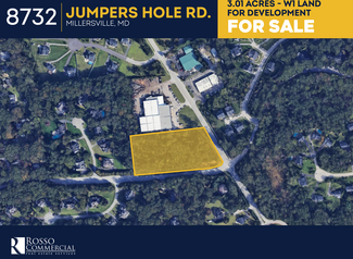 Millersville, MD Industrial Land - 8732 Jumpers Hole Rd