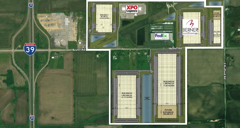 I-39 & Baxter Rd, Cherry Valley, IL for Sale