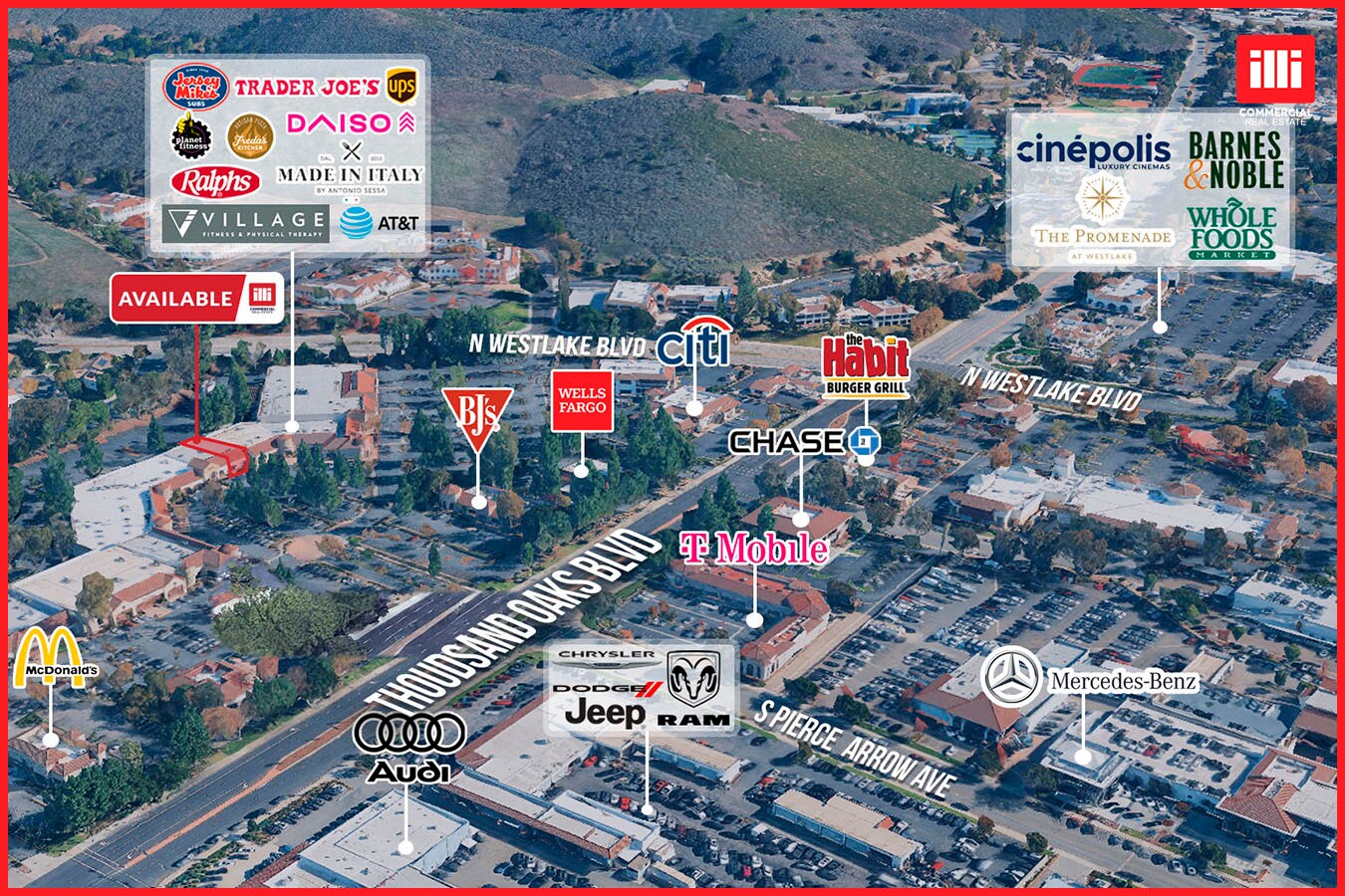 3825-3963 E Thousand Oaks Blvd, Westlake Village, CA for Rent