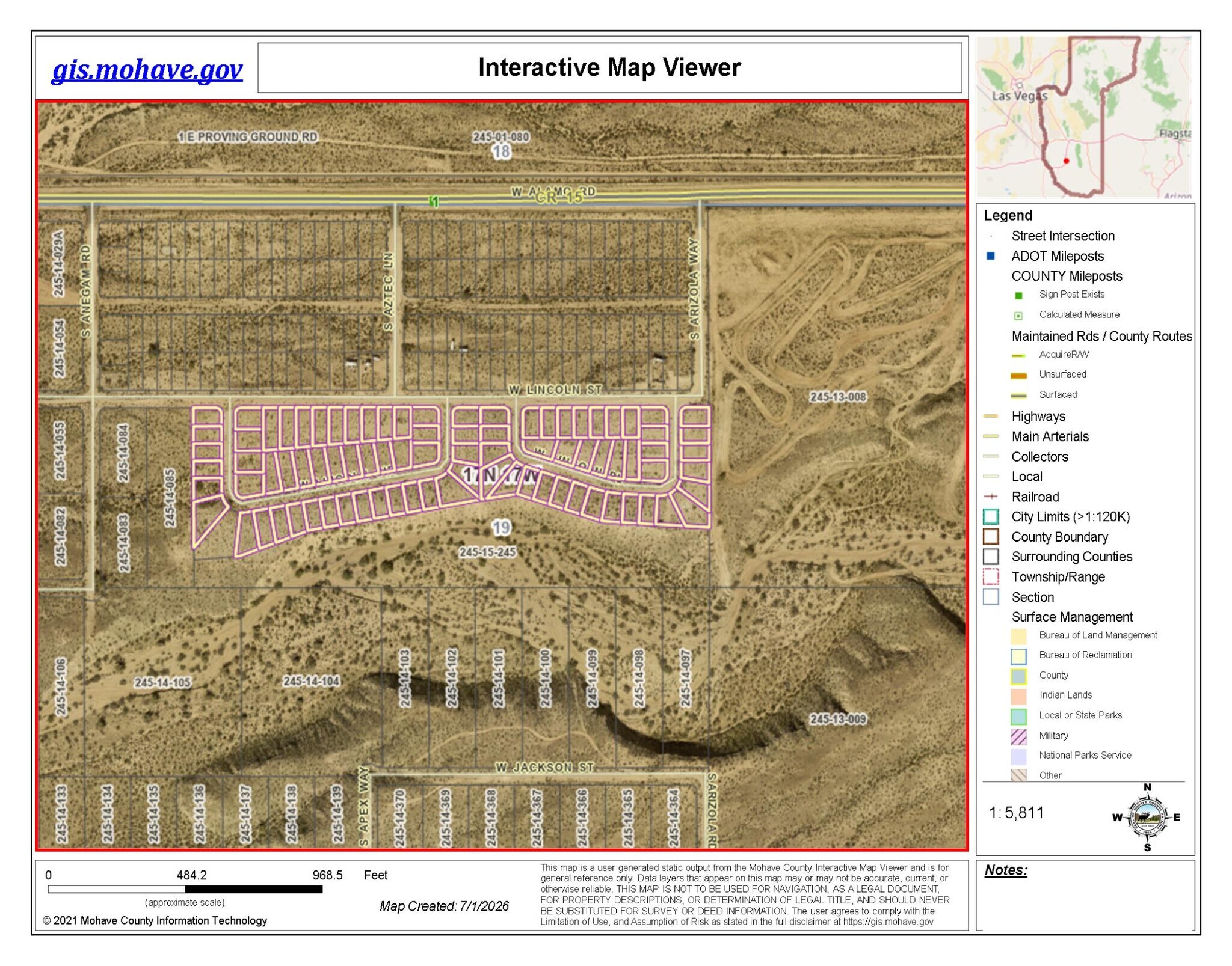 Lincoln St, Yucca, AZ for Sale