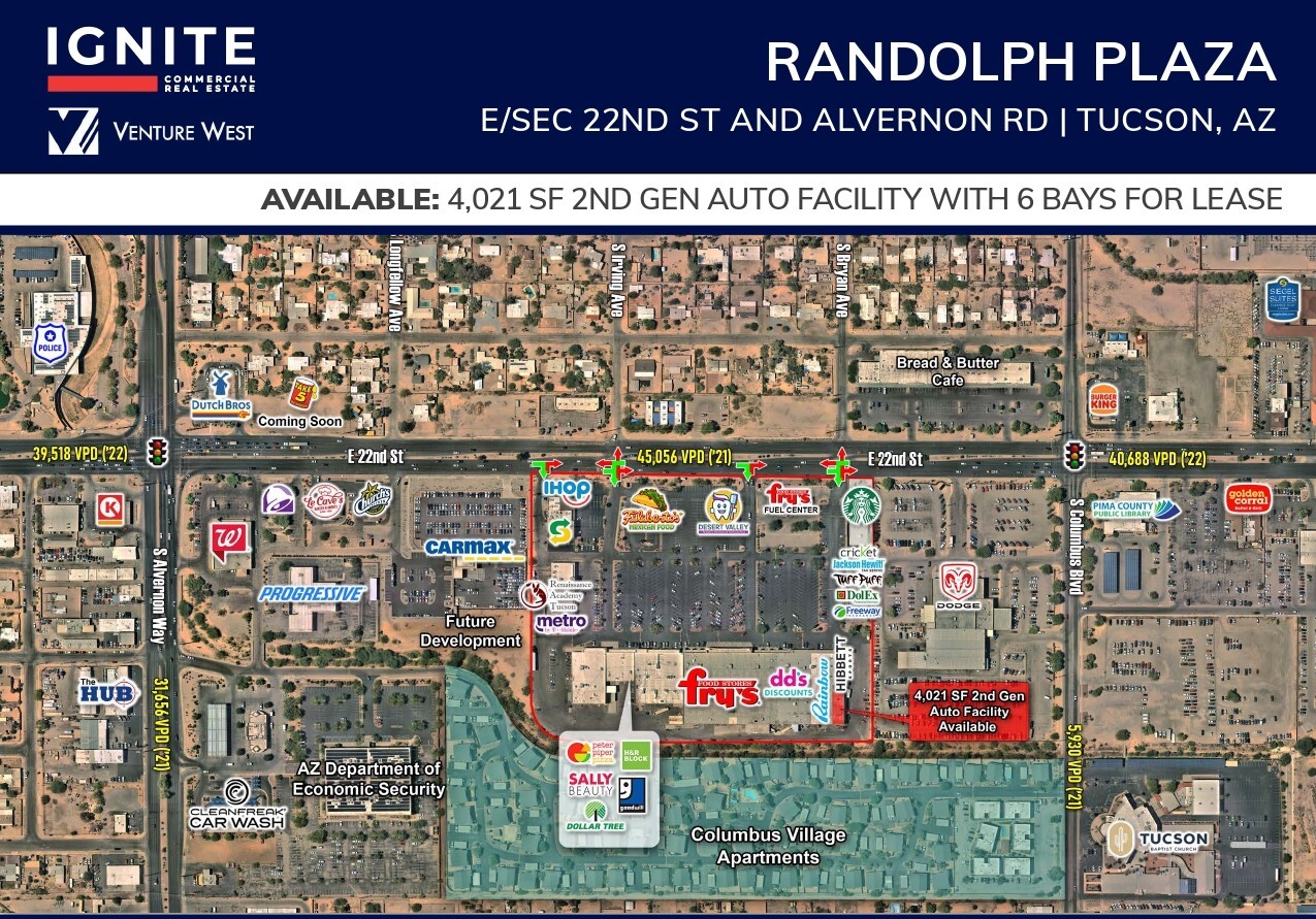 4052-4186 E 22nd St, Tucson, AZ for Rent