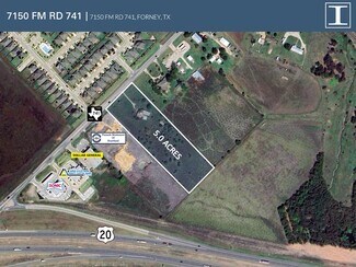 Forney, TX Commercial Land - 7150 FM 741 Forney, TX Commercial Land - 7150 FM 741