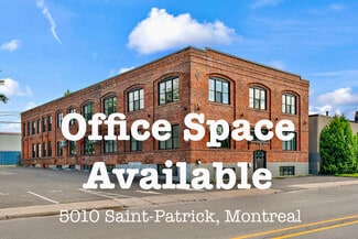 Montréal, QC Office - 5010 Rue Saint-Patrick