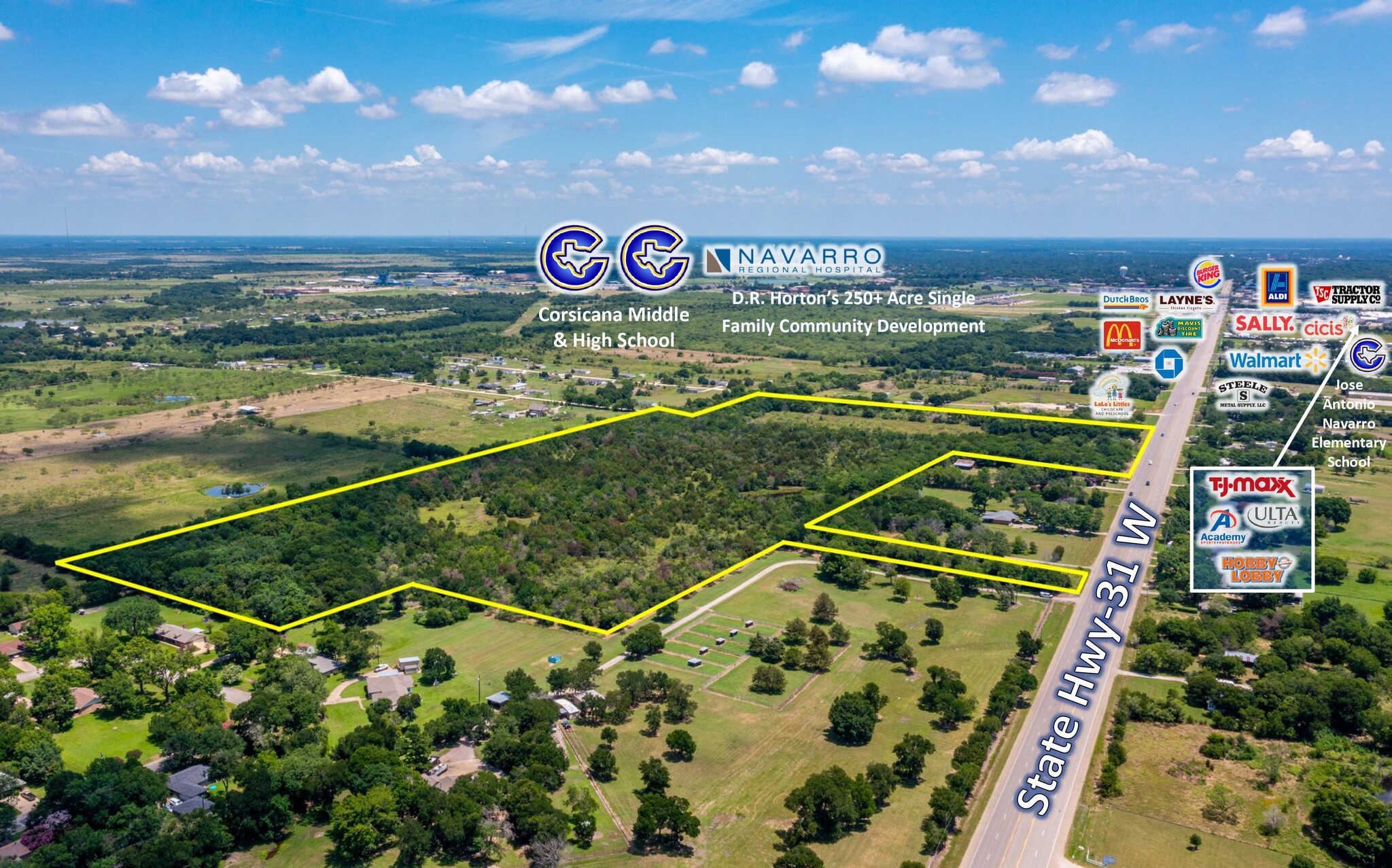 4816 W State Highway 31, Corsicana, TX for Sale