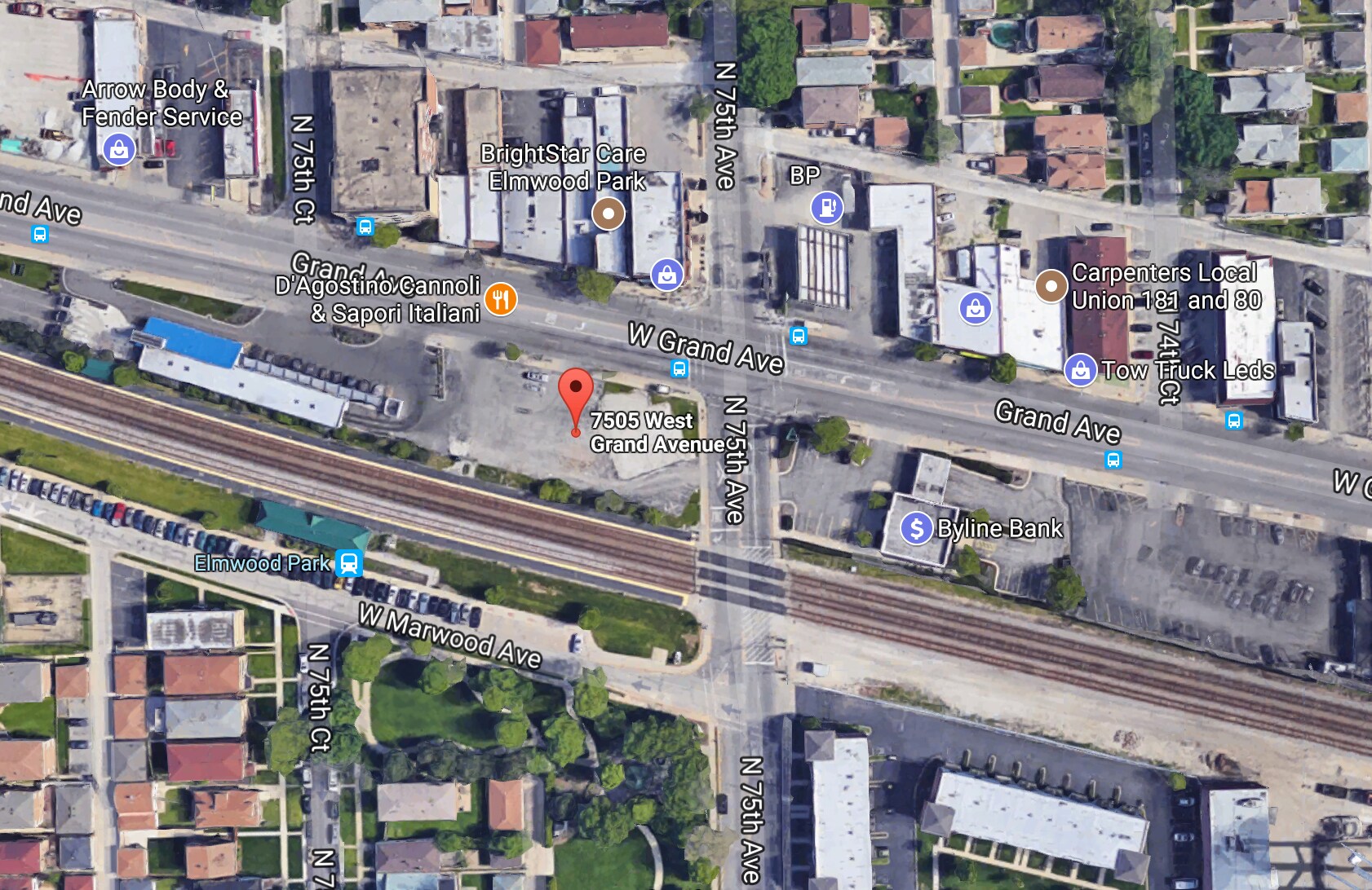 7505 W Grand Ave, Elmwood Park, IL for Sale