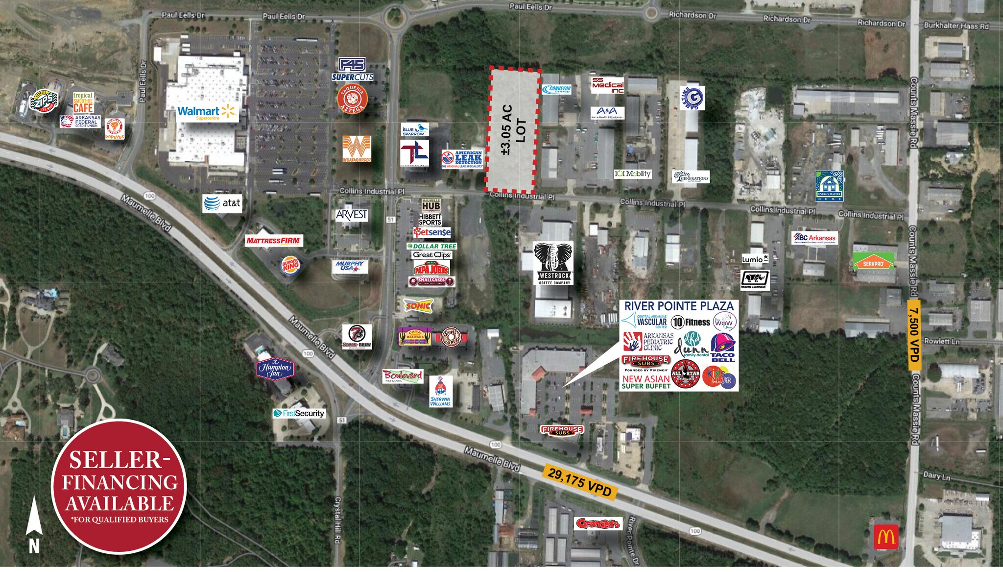 13 Collins Industrial Pl, North Little Rock, AR for Sale