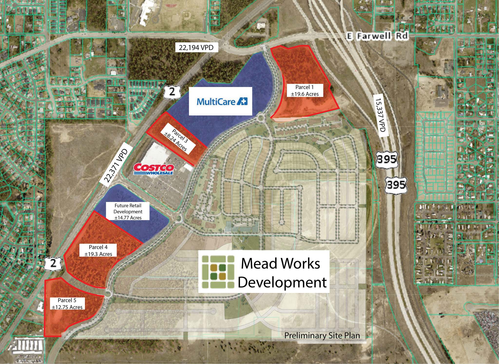 Farwell Rd and US-2, Spokane, WA for Sale