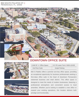 Pensacola, FL Office - 850 S Palafox St