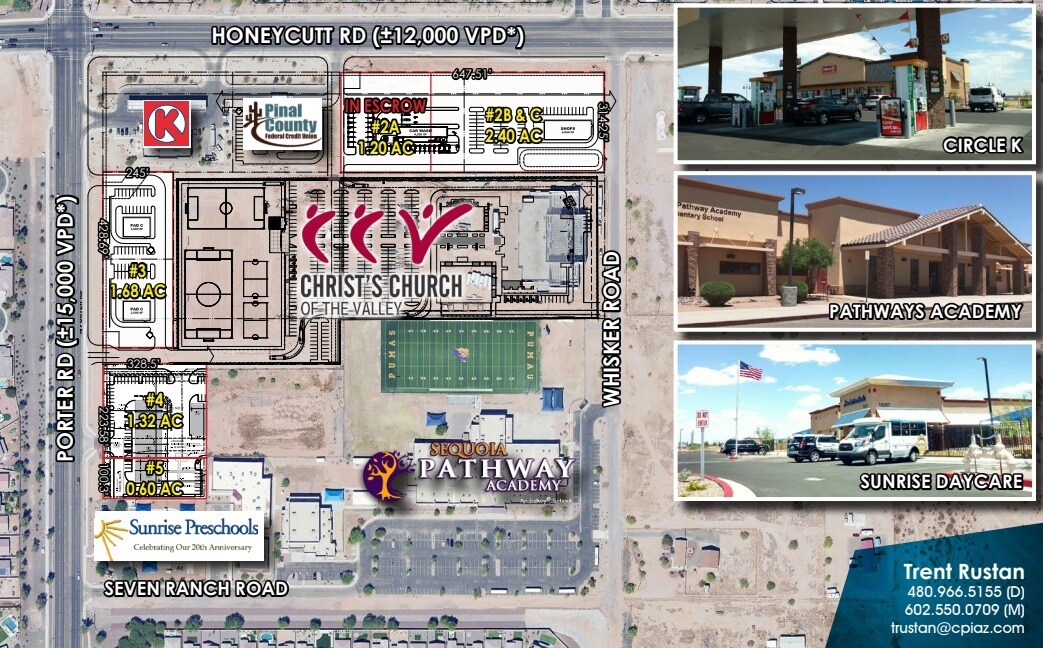 SEC Honeycutt Rd & Porter Rd, Maricopa, AZ for Sale