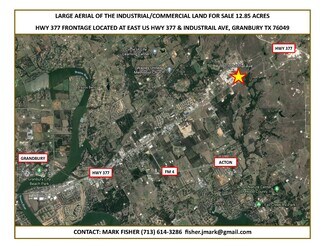 Granbury, TX Industrial Land - 5713 Acton Cir