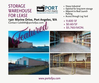 Port Angeles, WA Industrial - 1301 Marine Dr
