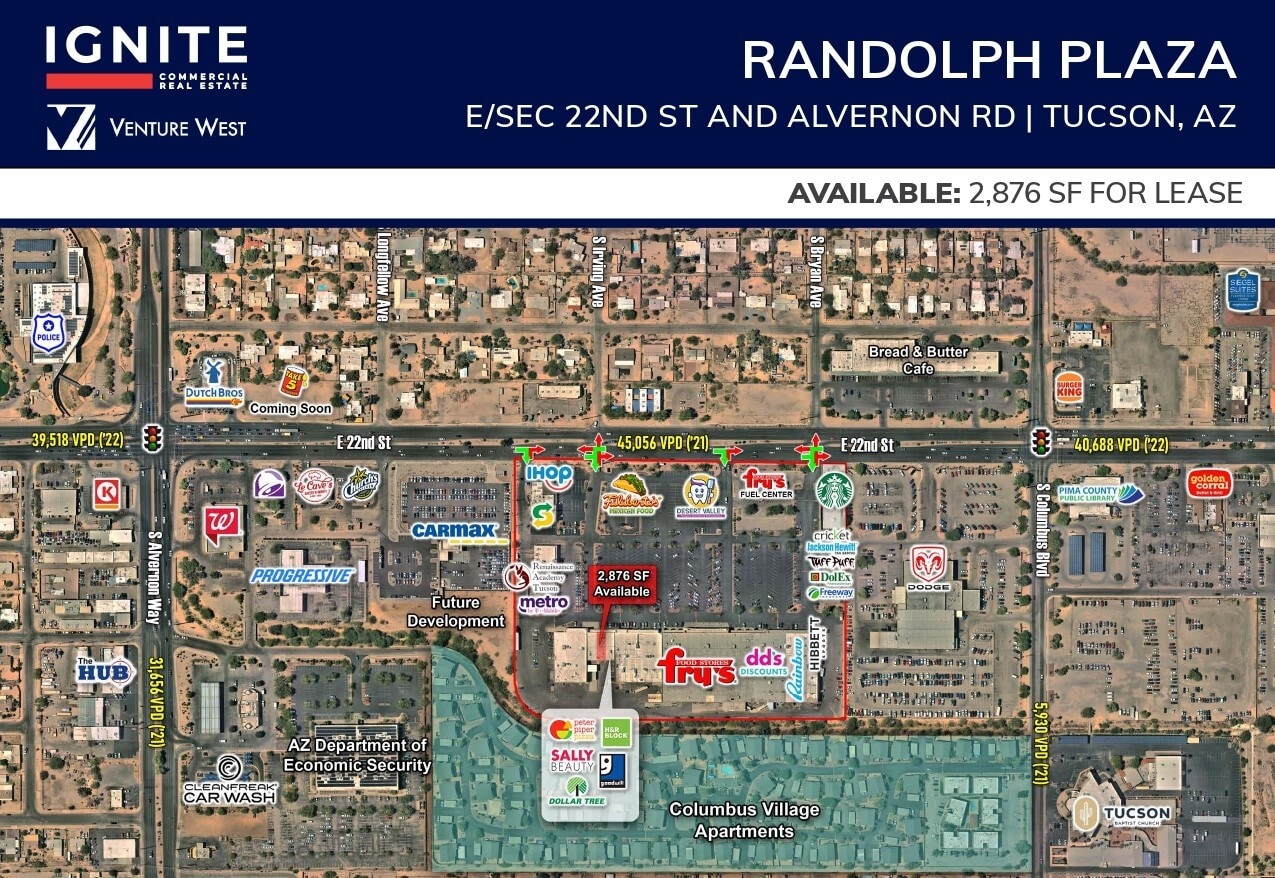 4052-4186 E 22nd St, Tucson, AZ for Rent