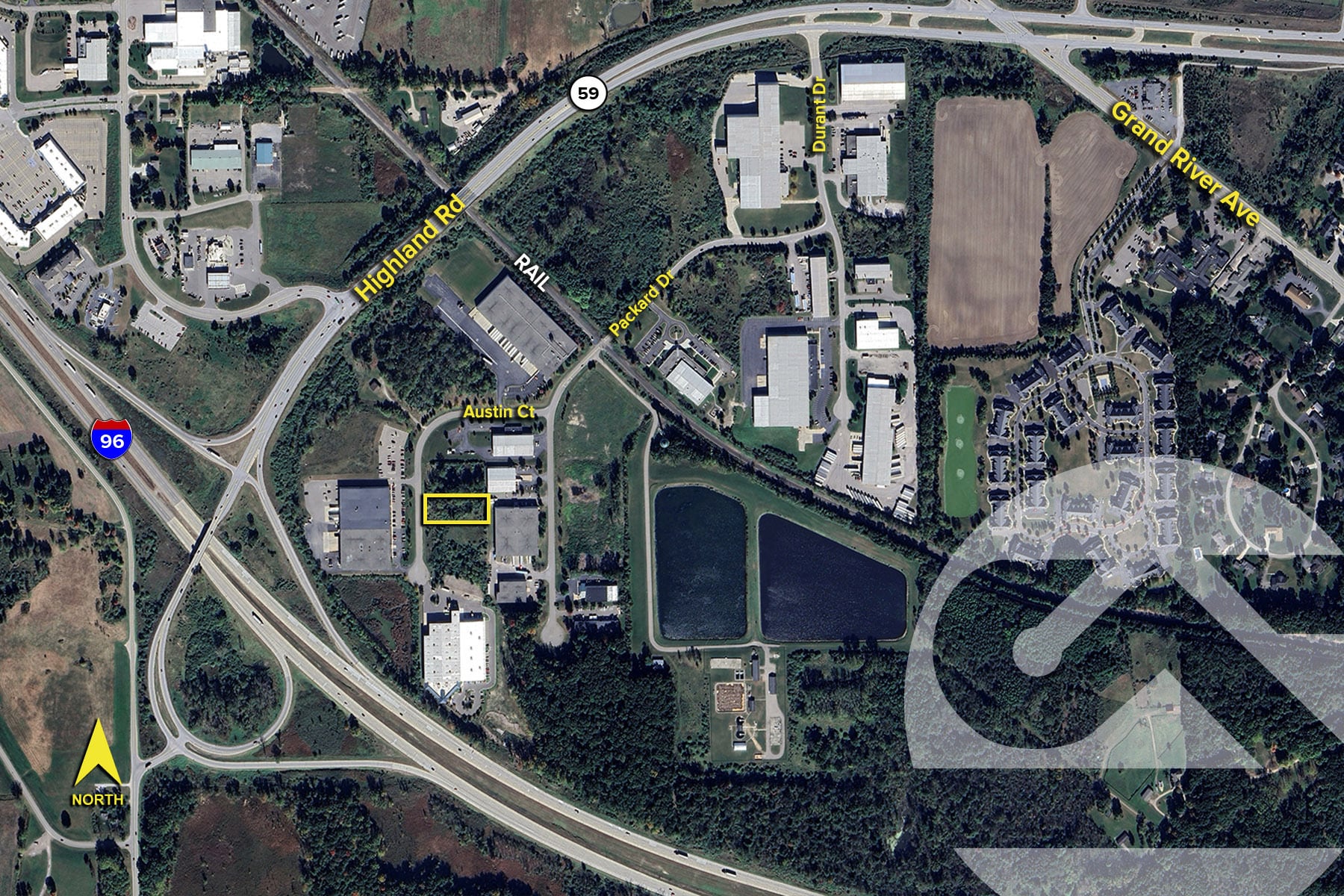 Austin Ct @ M-59/I-96 Interchange, Howell, MI for Sale