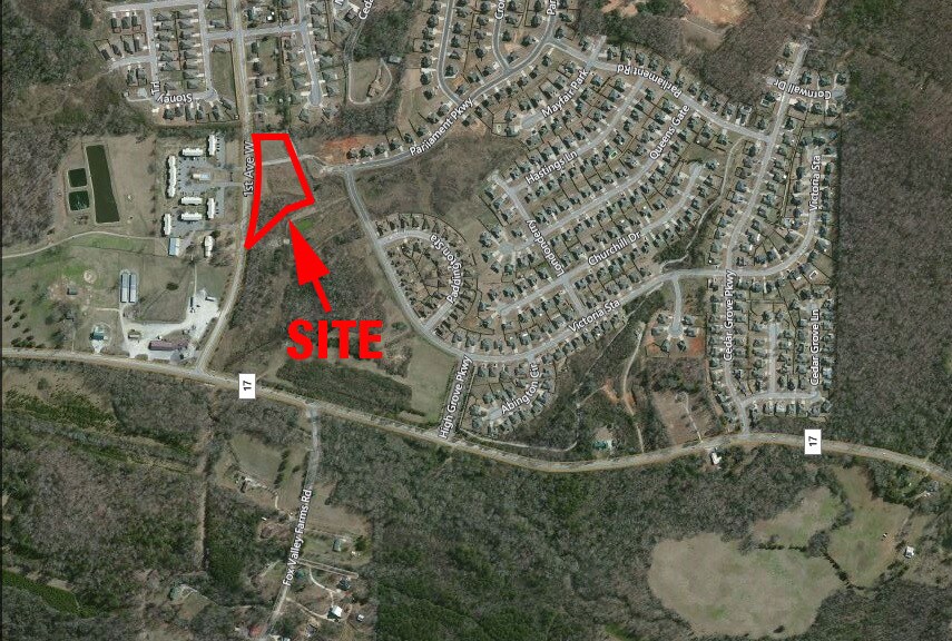 SE Corner of Hwy 17 & 1st Ave W, Alabaster, AL for Sale