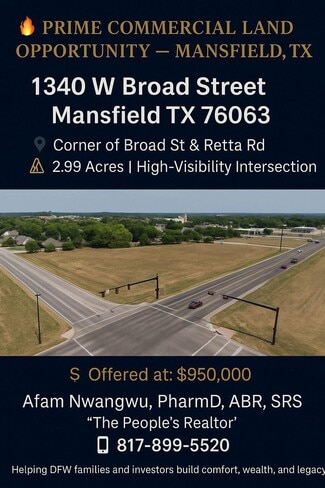 Mansfield, TX Commercial - 1340 W Broad St