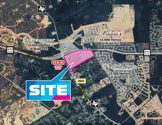 Conroe, TX Commercial Land - SEQ Hwy 242 & FM 1314