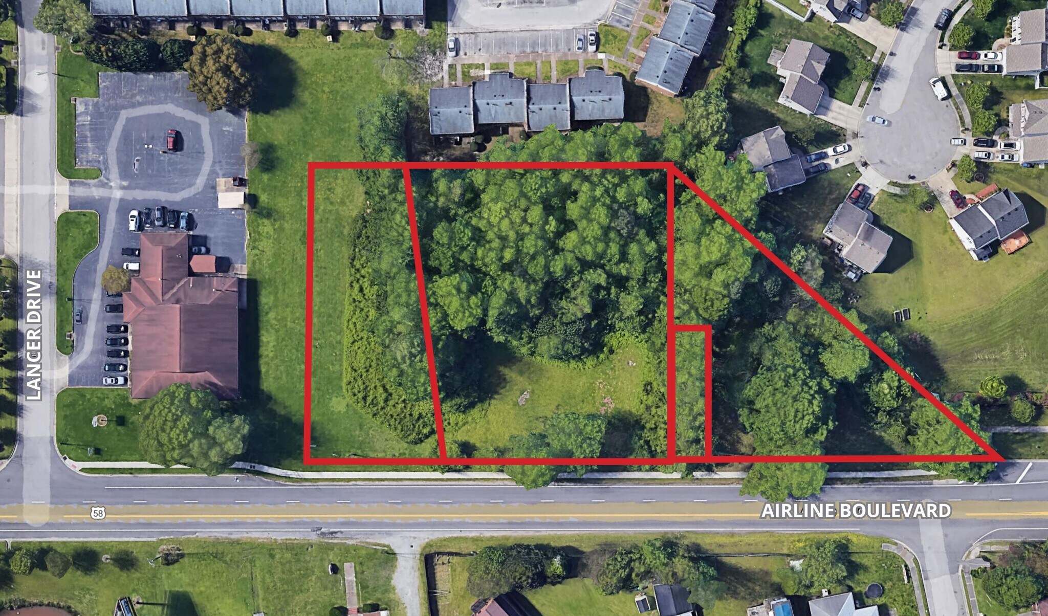 3210 Airline Blvd Portsmouth, VA 23701 Land Property for Sale on