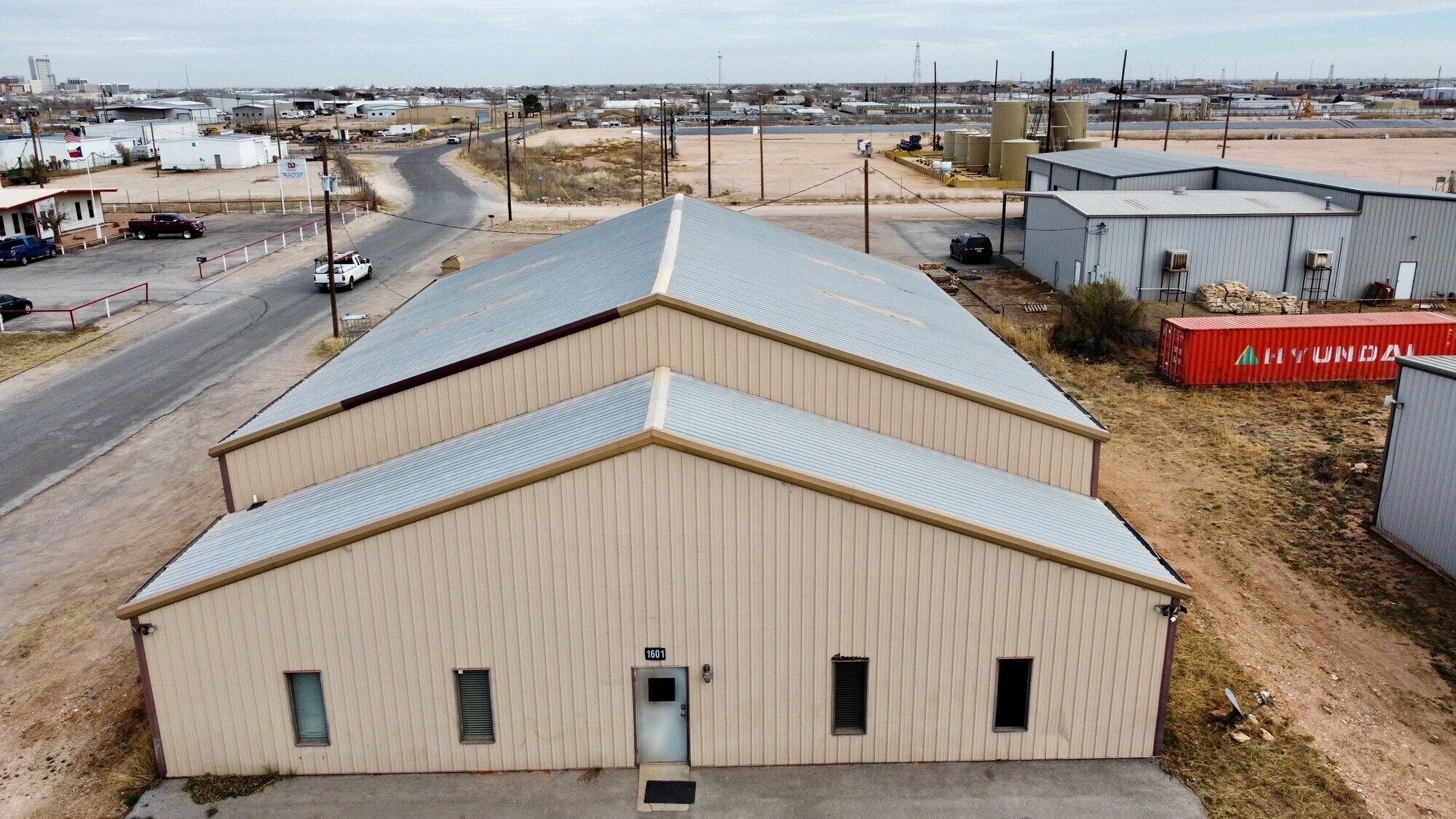 1601 Evans Midland, TX 79701 Industrial Property for Lease on