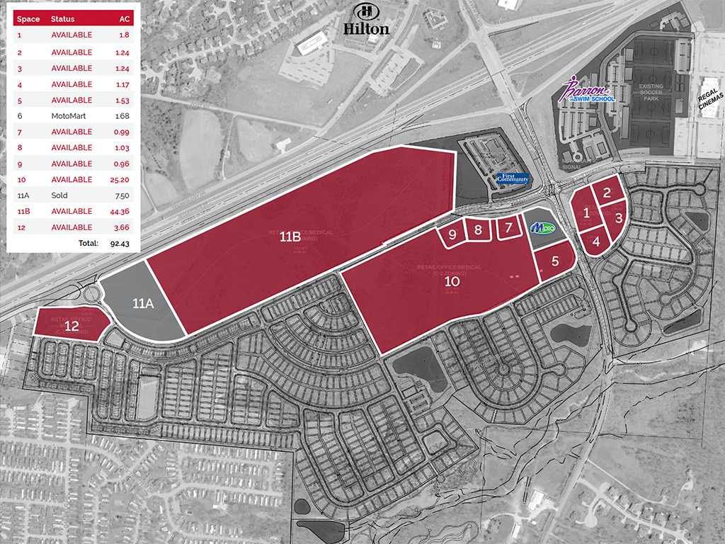 I-64/ 40 and Hwy DD, O'Fallon, MO for Rent