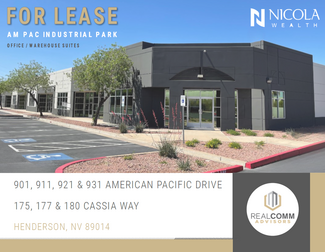 Henderson, NV Industrial - 901 American Pacific Dr