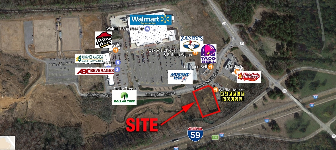 Springville Station Blvd, Springville, AL for Sale